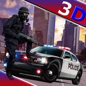 Russian Police Driver Sim 3D icon