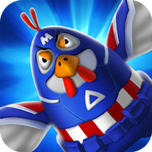 Chicken shooter: Space Invader icon