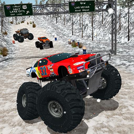 Monster Truck Snow Racing 17 icon