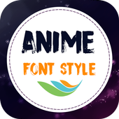 Anime Font Style icon