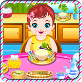 아기 게임 대니 먹이 icon