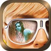 Sunglasses Photo Frame on 9Apps