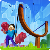 Angry Herobrine 3D icon