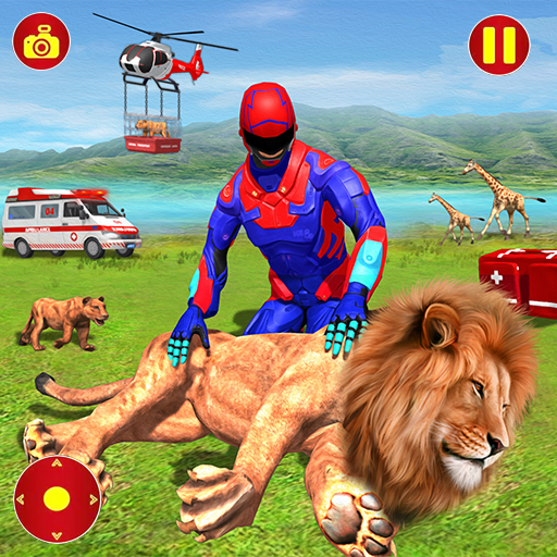Light Robot Hero Animal Rescue Mission icon