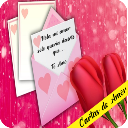 romantic letters to fall in love icon