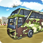 US Modern Military Army Bus Transport Simulator icon