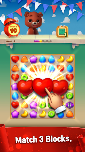 Toy Bear Sweet POP : Match 3 Puzzle screenshot 1