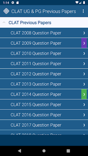CLAT Previous Papers (UG & PG) screenshot 6