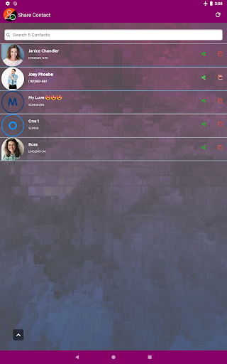 Share Contact 👤 screenshot 4