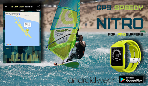GPS Speedy Nitro - Wear Windsurfer HUD 17 تصوير الشاشة