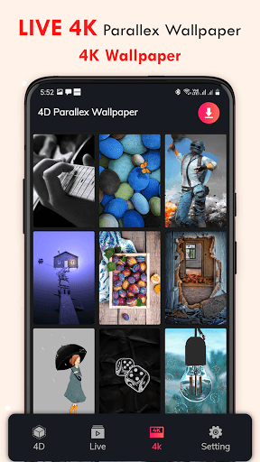 3D Parallax Wallpaper-Live Wallpapers,4K Wallpaper screenshot 4