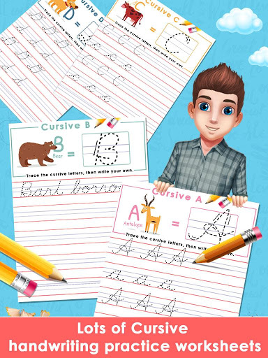 Kids Learn Cursive Writing - Cursive For Toddlers screenshot 2