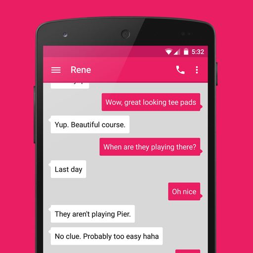 EvolveSMS - Simple Pink icon