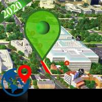 Live Earth Map 2021-Street View, GPS Route Finder