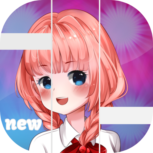 anime opening music piano tiles icon