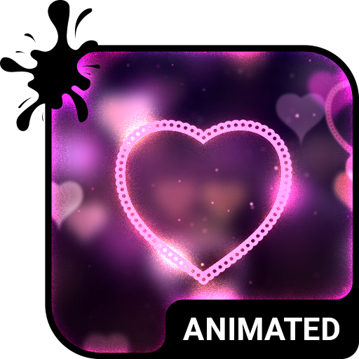 Velvet Love Animated Keyboard  आइकन