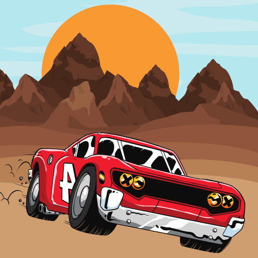 Car race icon