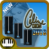 Piano Celine Dion icon