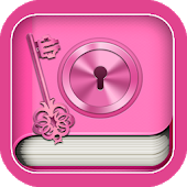 Romantic Diary With Password icon