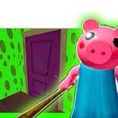 Scary Piggy Granny Strange House Mod