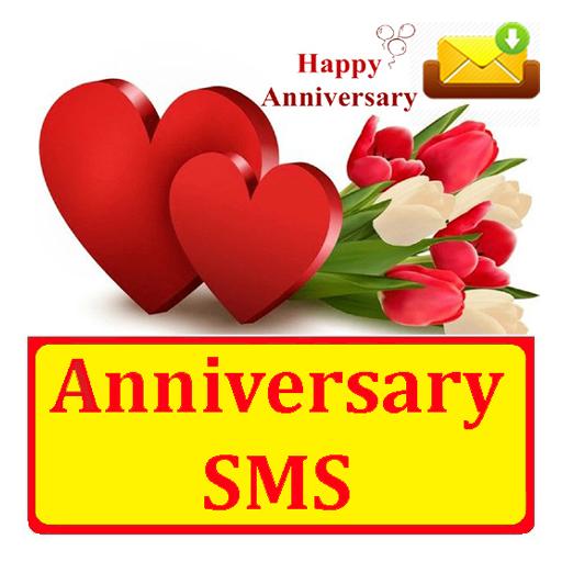 Wedding Anniversary SMS Text Message Collection icon