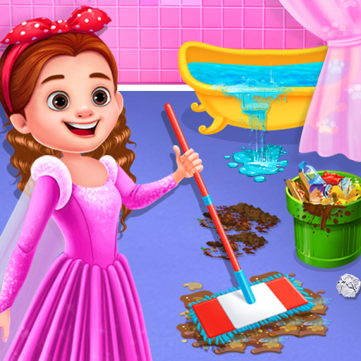 Princess House Cleaning - Dream Home Cleanup Game icon