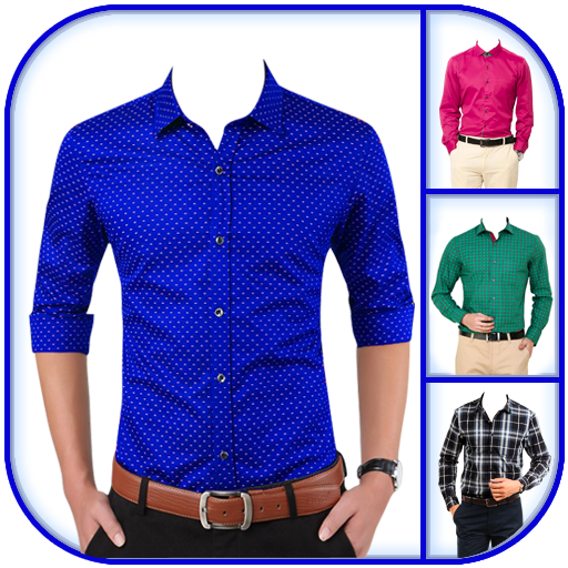 Men Formal Shirt Photo Editor أيقونة
