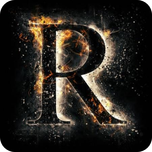 R Letter Wallpaper icon