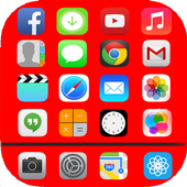 Launcher For IPhone 7 Plus &amp; Iphone X ios 11 Style icon