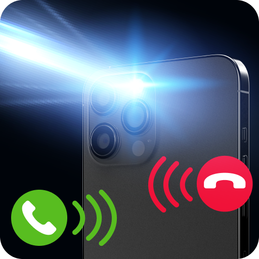 Flashlight on Call &amp; Sms App icon