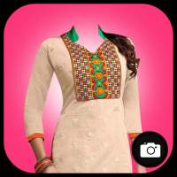 Woman Salwar Suit Photo Maker