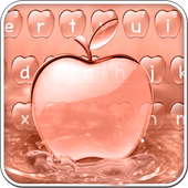 Rose Gold Apple Keyboard Theme icon