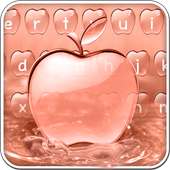 Rose Gold Apple Keyboard Theme on 9Apps