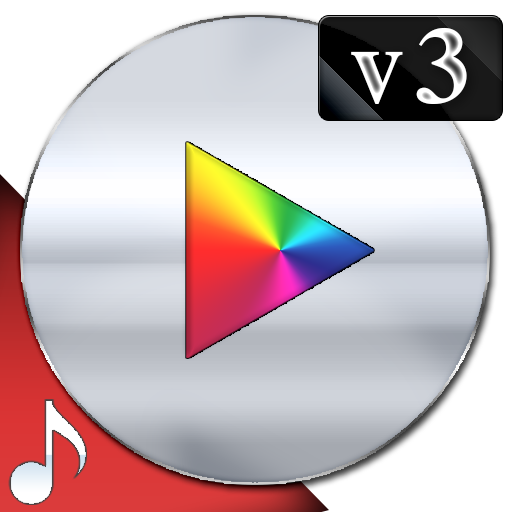 Poweramp v3 skin colorful metal icon