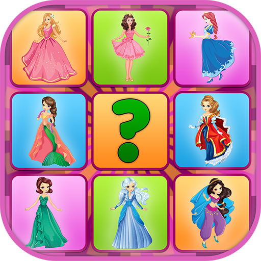 Princess Memory Match Game icon