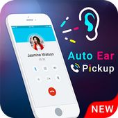 Auto Ear Pickup Caller ID : Gesture Answer Call icon