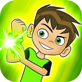 The Hero alien fighter icon