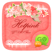 GO SMS HOT PINK THEME icon