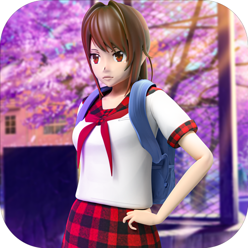 High School Anime Girl-School Life Simulator Game icon