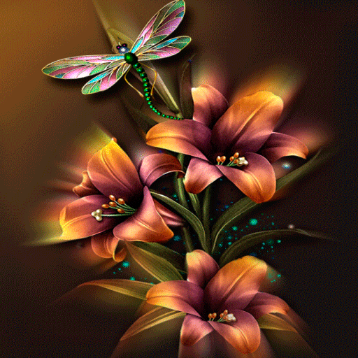 Animated Flowers Live Wallpaper icon