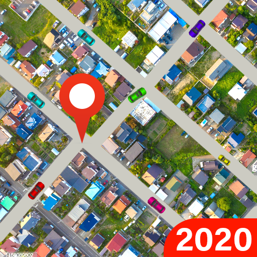 Live GPS Navigation, Satellite Maps &amp; Directions иконка