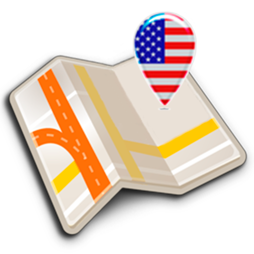 Map of Chicago offline icon