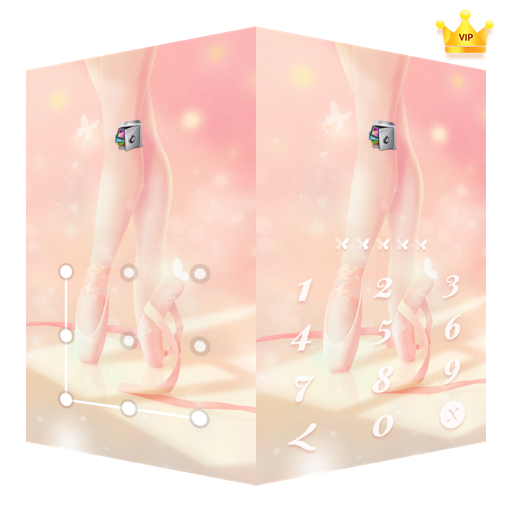 AppLock Live Theme Ballet – Paid Theme icon