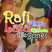 Lata Rafi Asha And Kishore Hit Songs icon