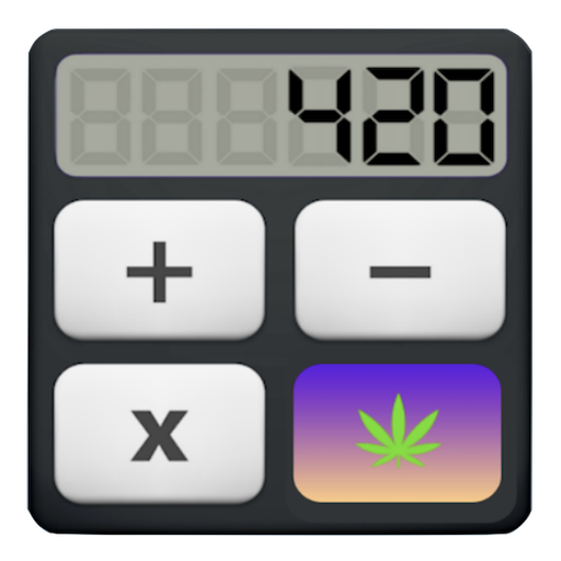 Weed calculator for THC &amp; CBD icon