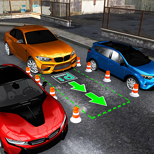 Realistic Car Parking City icon