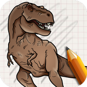 Draw Jurassic Dinosaurs icon