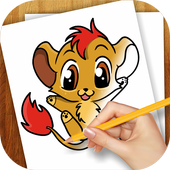How to Draw Jungle Lion Guard icon