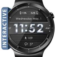 Metallic Mesh HD WatchFace Widget & Live Wallpaper