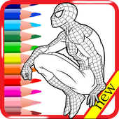coloringo for spider man waw icon